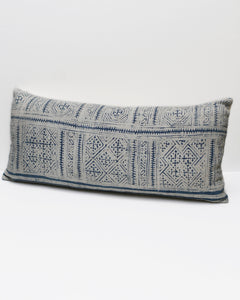 Vintage Hmong Indigo Batik Pillows