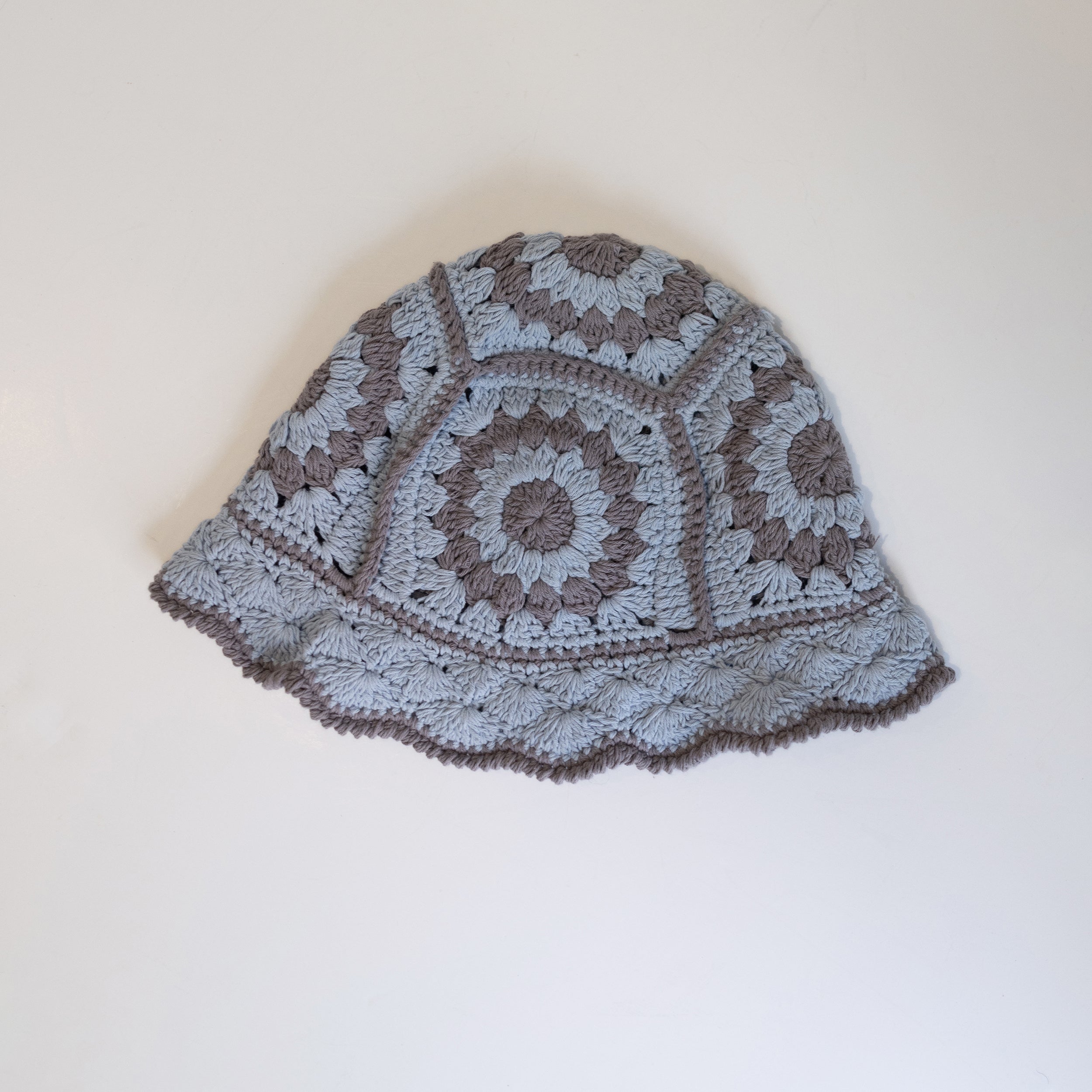 Granny Square Crochet Cap