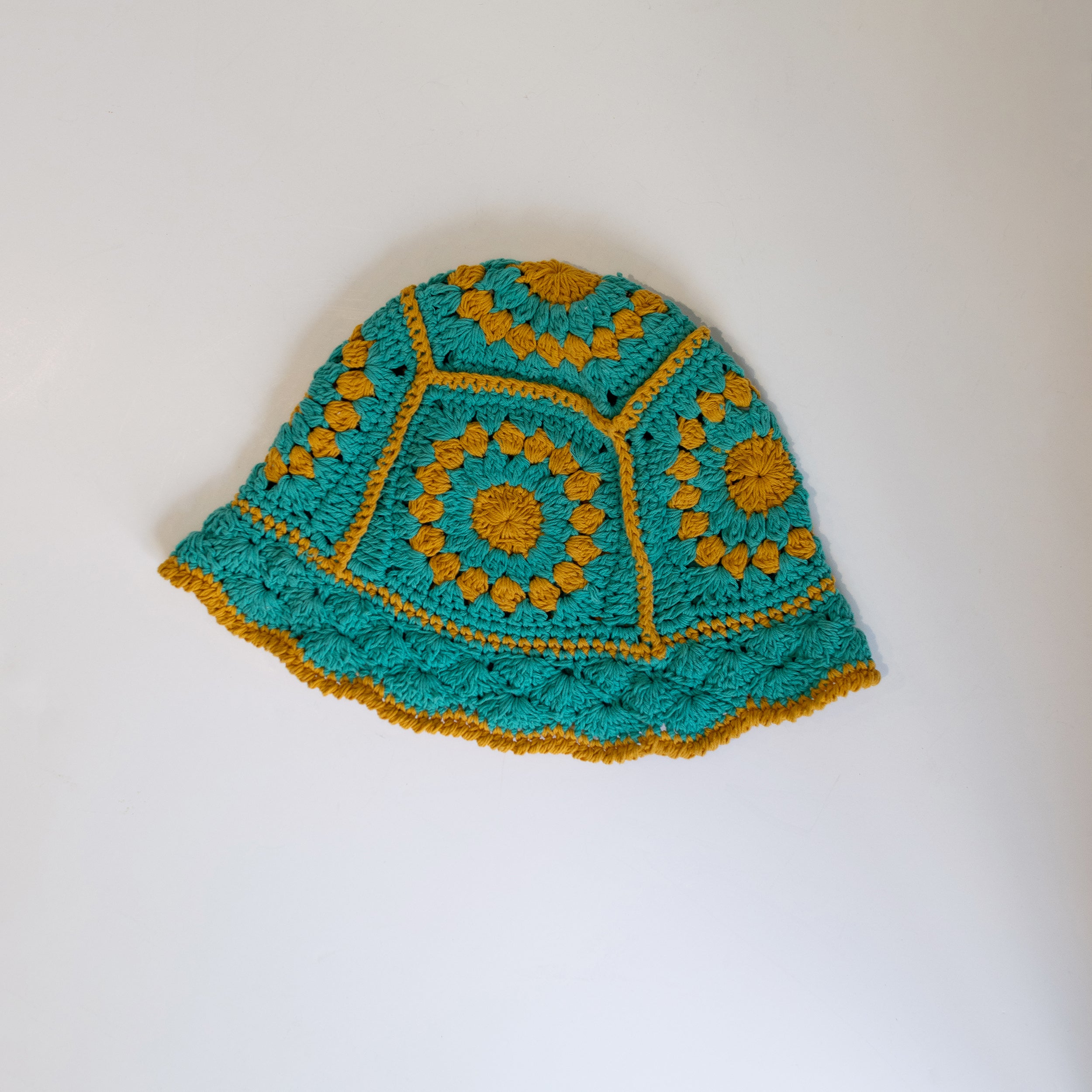 Granny Square Crochet Cap