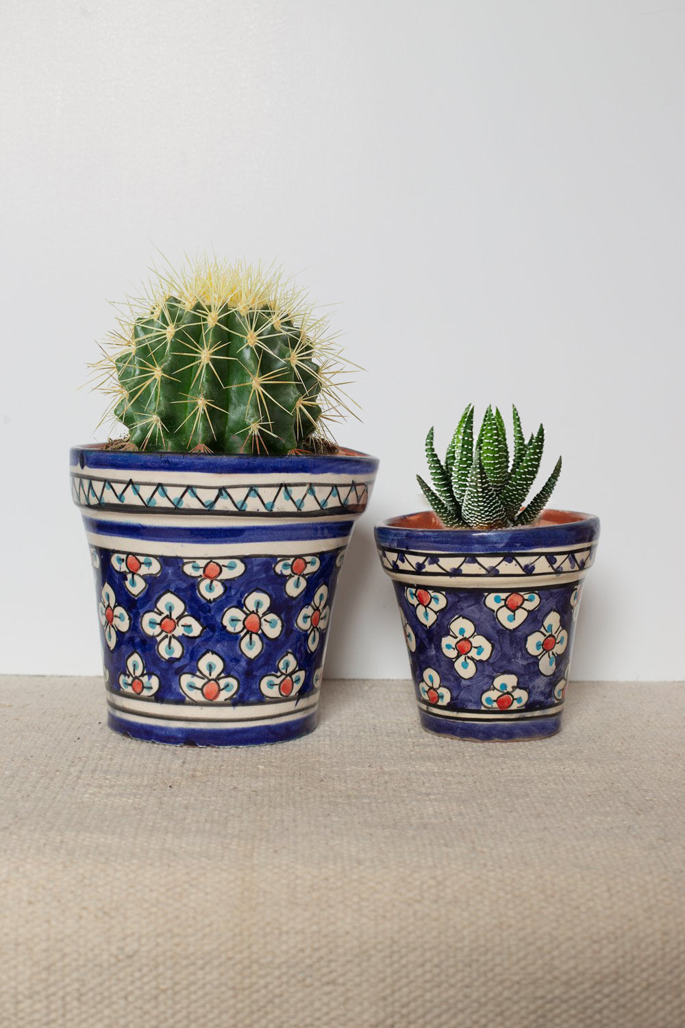 moroccan plant pot Hand Painted Moroccan Wall Planter