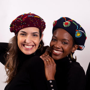 Zulu Beaded Beret