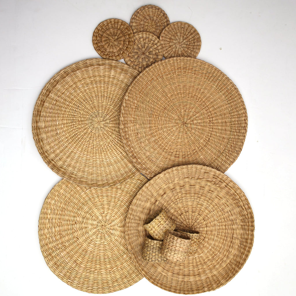 Water Hyacinth Round Placemats